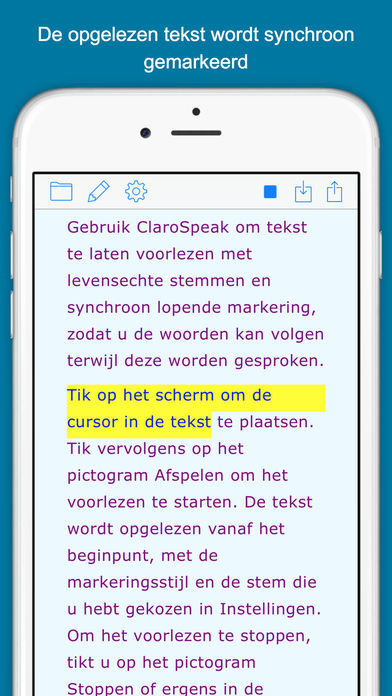 App Leeshulp - Dyslexie Hulpmiddelen